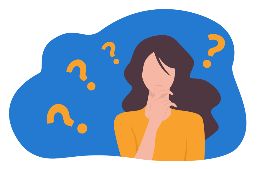 Vrouwen met vraagtekens